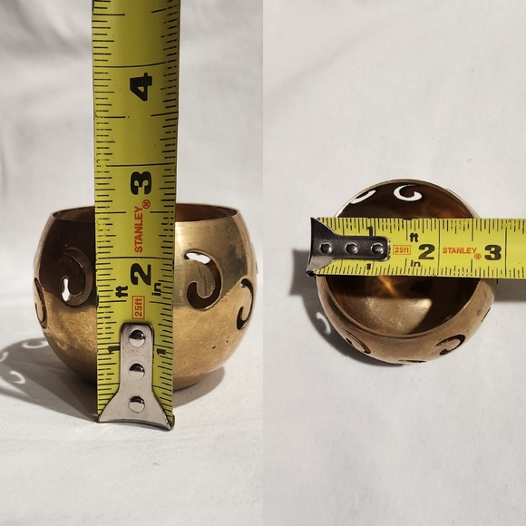 Solid Brass Sitting Deer Candle Holder, Votive Holder and Candle Snuffer Bundle - Picture 16 of 16